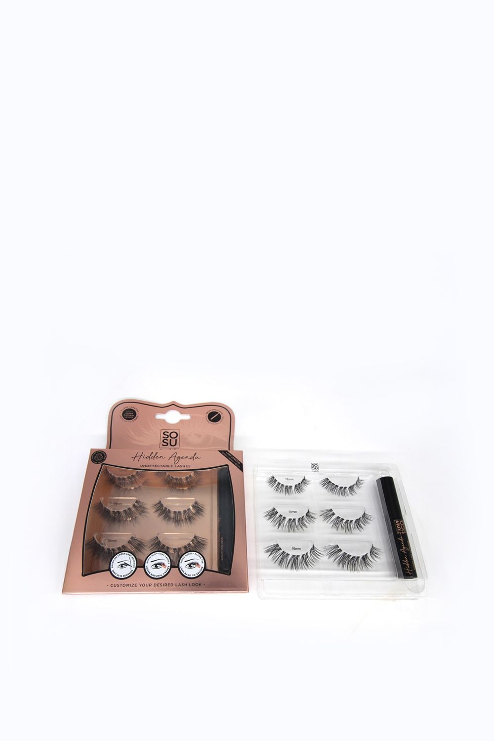 SOSU Cosmetics Hidden Agenda Lash Kit Undetectable Multi image 1