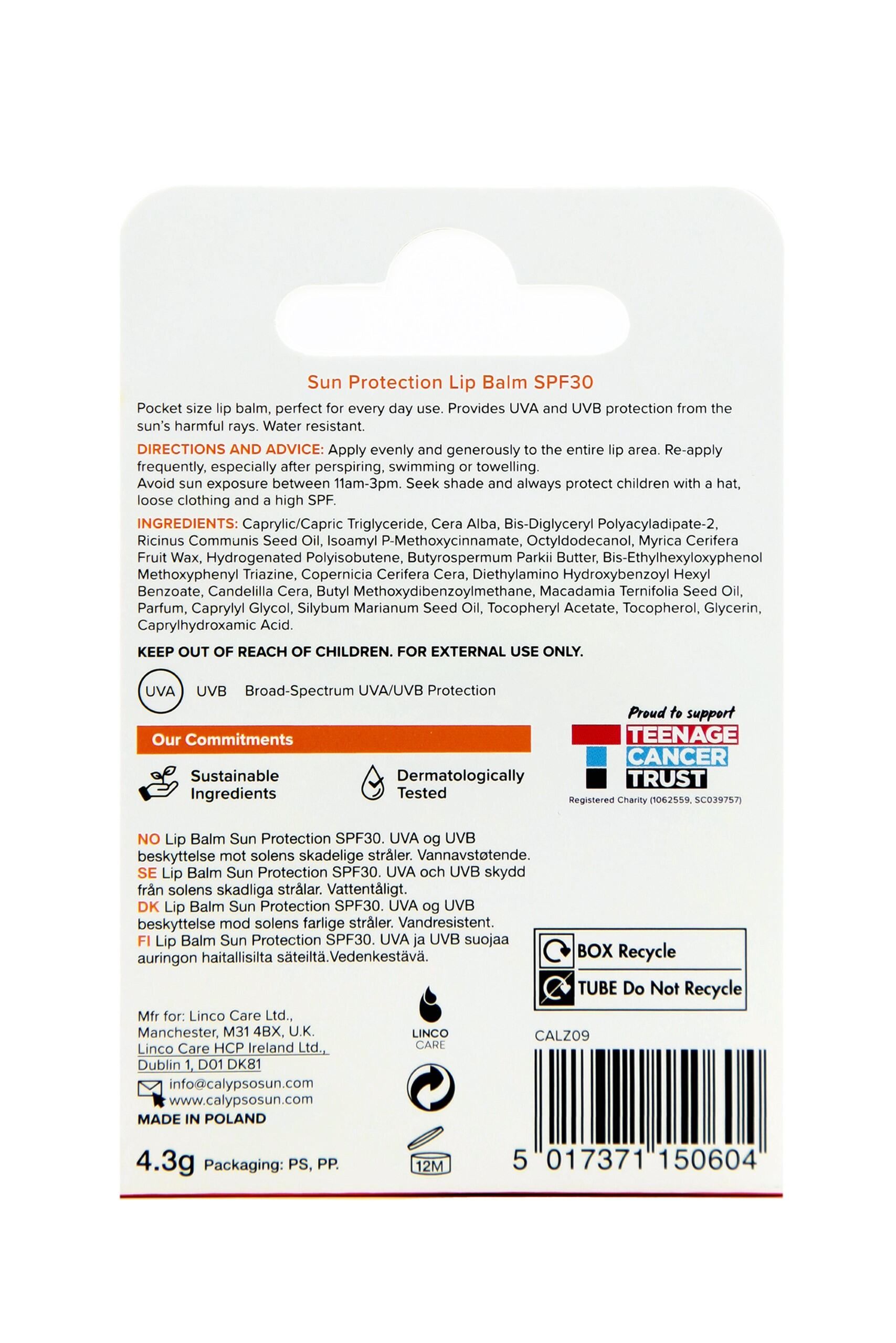 Calypso Sun Protection Lip Balm SPF30 image 4