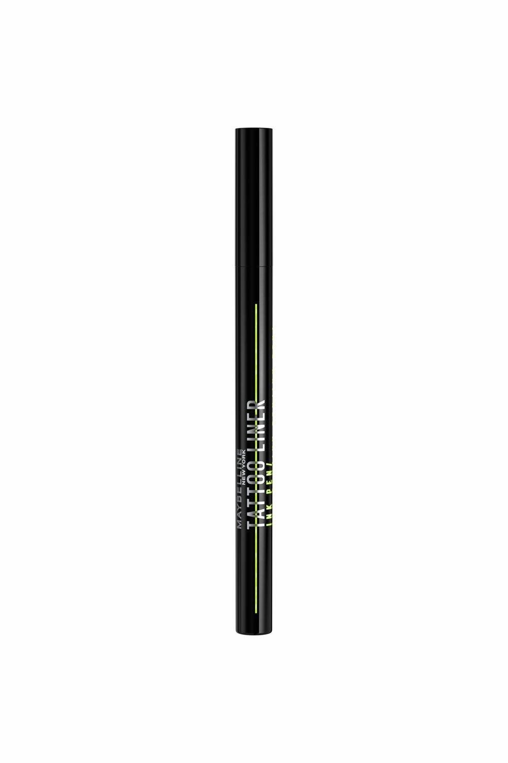 Maybelline Tattoo Liner Ink Pen Eyeliner waterproof, Brush Tip liner, Precise Lines and Tattoo impact Jet Black image 2