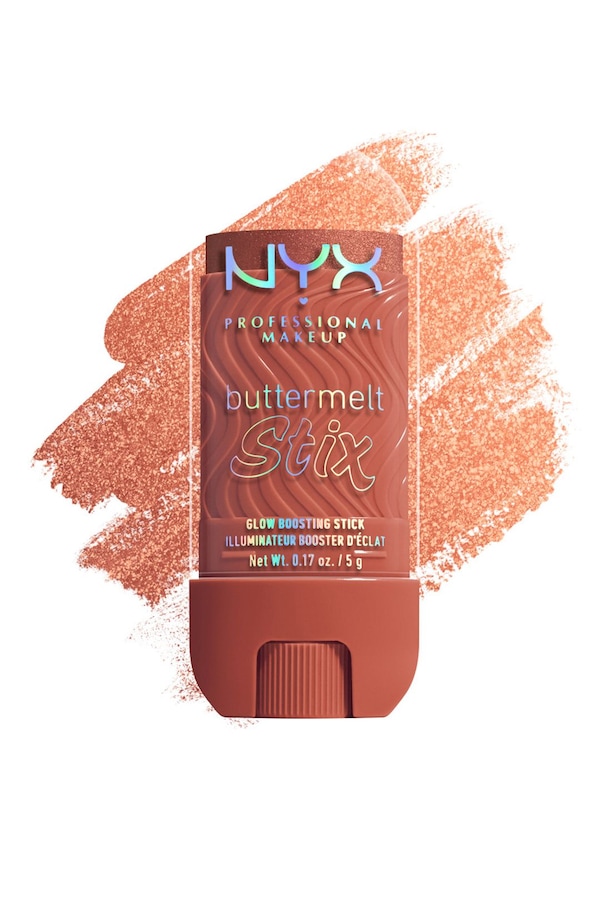 NYX Professional Makeup Buttermelt Glow Stix 5g Left On Melt