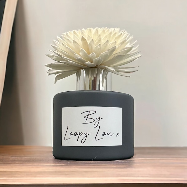 60 SECOND MAKEOVER Fresh Linen Luxury Flower Diffuser Highly Fragranced Scented