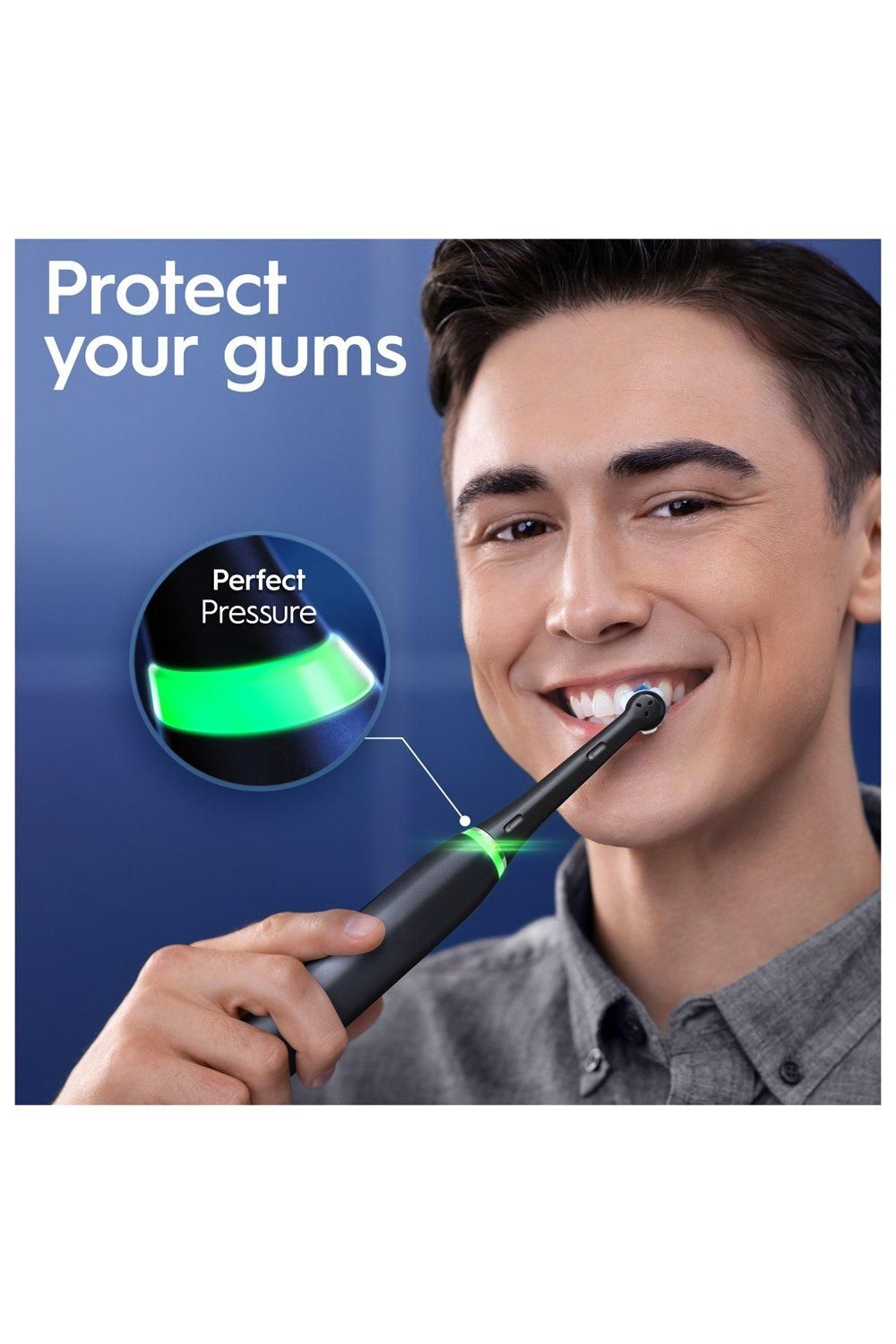 Oral B iO - 6 - Black Lava Electric Toothbrush Black image 4