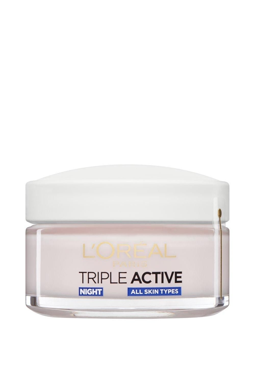 L'Oréal Paris Dermo Expertise Triple Active Hydrating Night Moisturiser Multi image 5