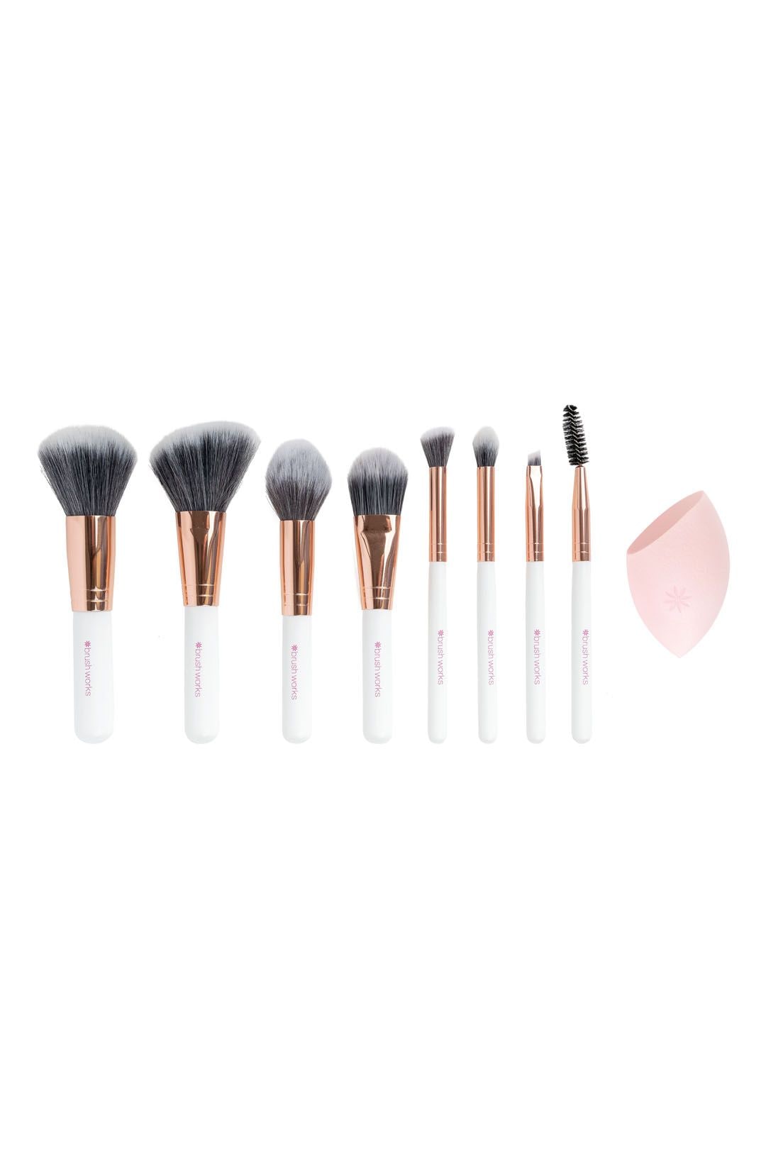Brushworks Exclusive Makeup Brush and Sponge Set Misc image 4