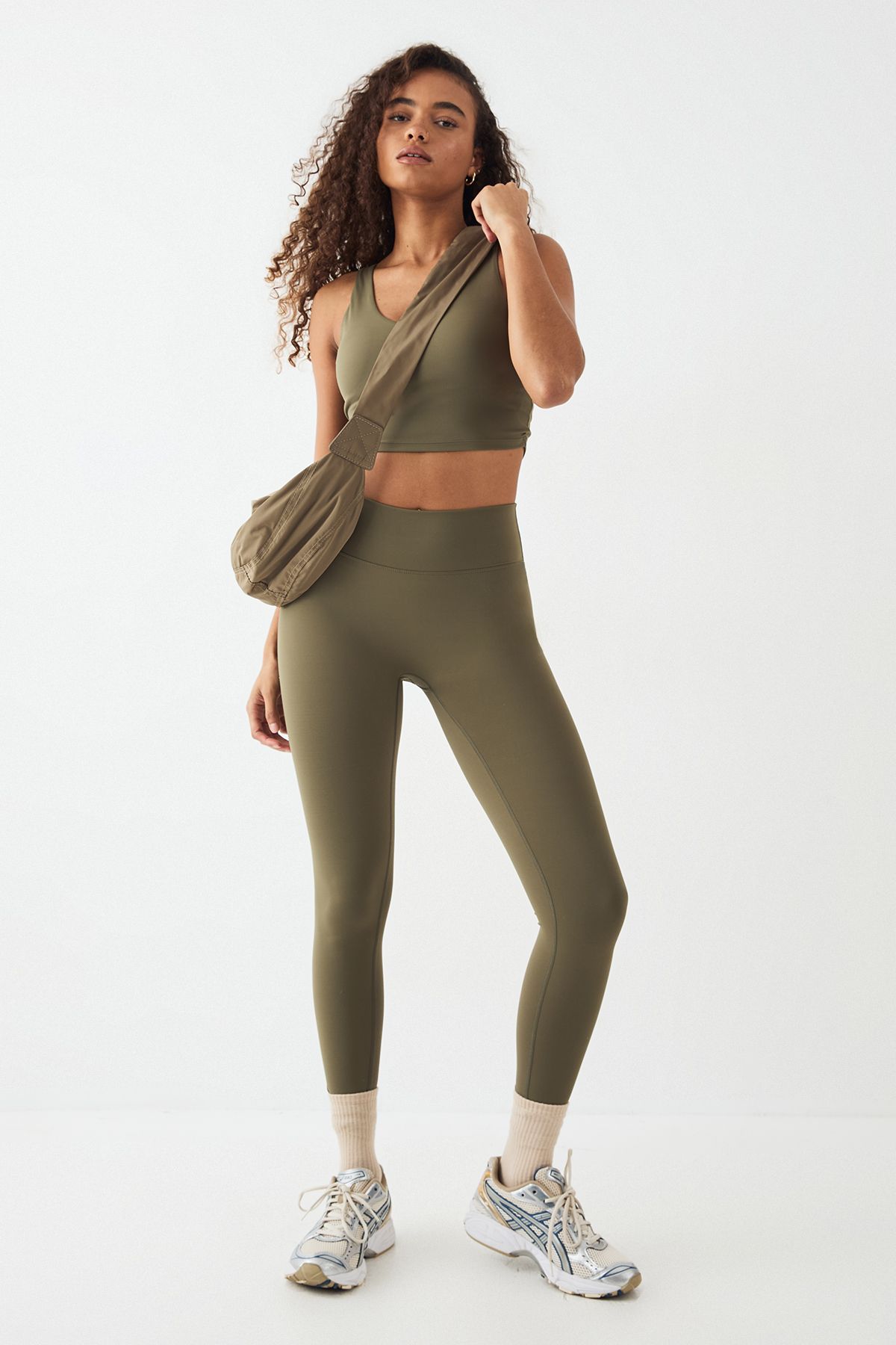 DSGN Studio DSGN Studio Ultra Sculpt High Waist Legging Olive image 1
