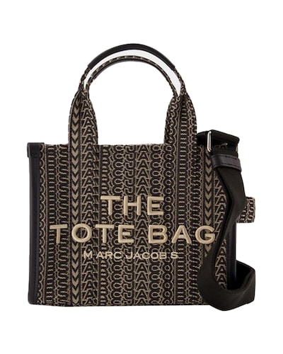 Marc Jacobs The Tote Bag Mini Canvas Tote Wo - Brown | Beige
