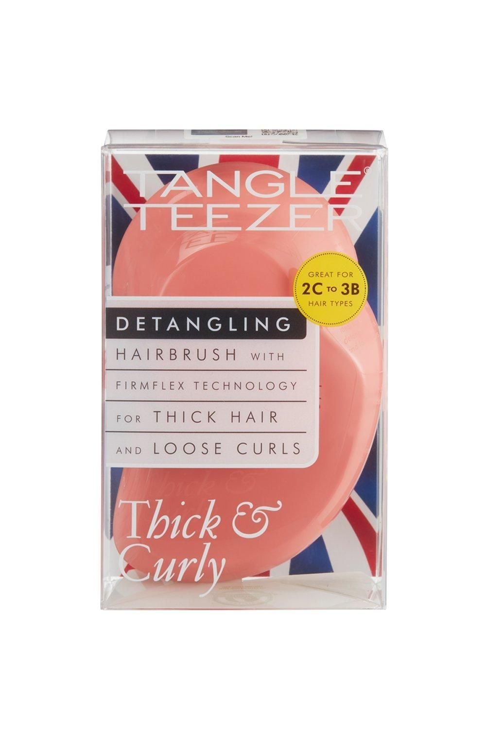 Tangle Teezer Thick and Curly Detangling Hairbrush - Terracotta Terracotta image 3