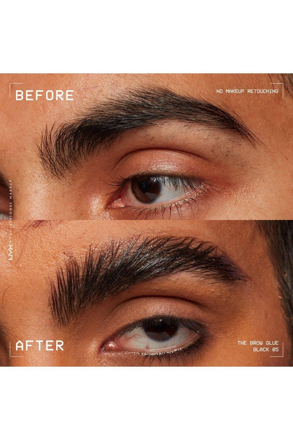 NYX Professional Makeup Brow Glue Instant Brow Styler Black image 9