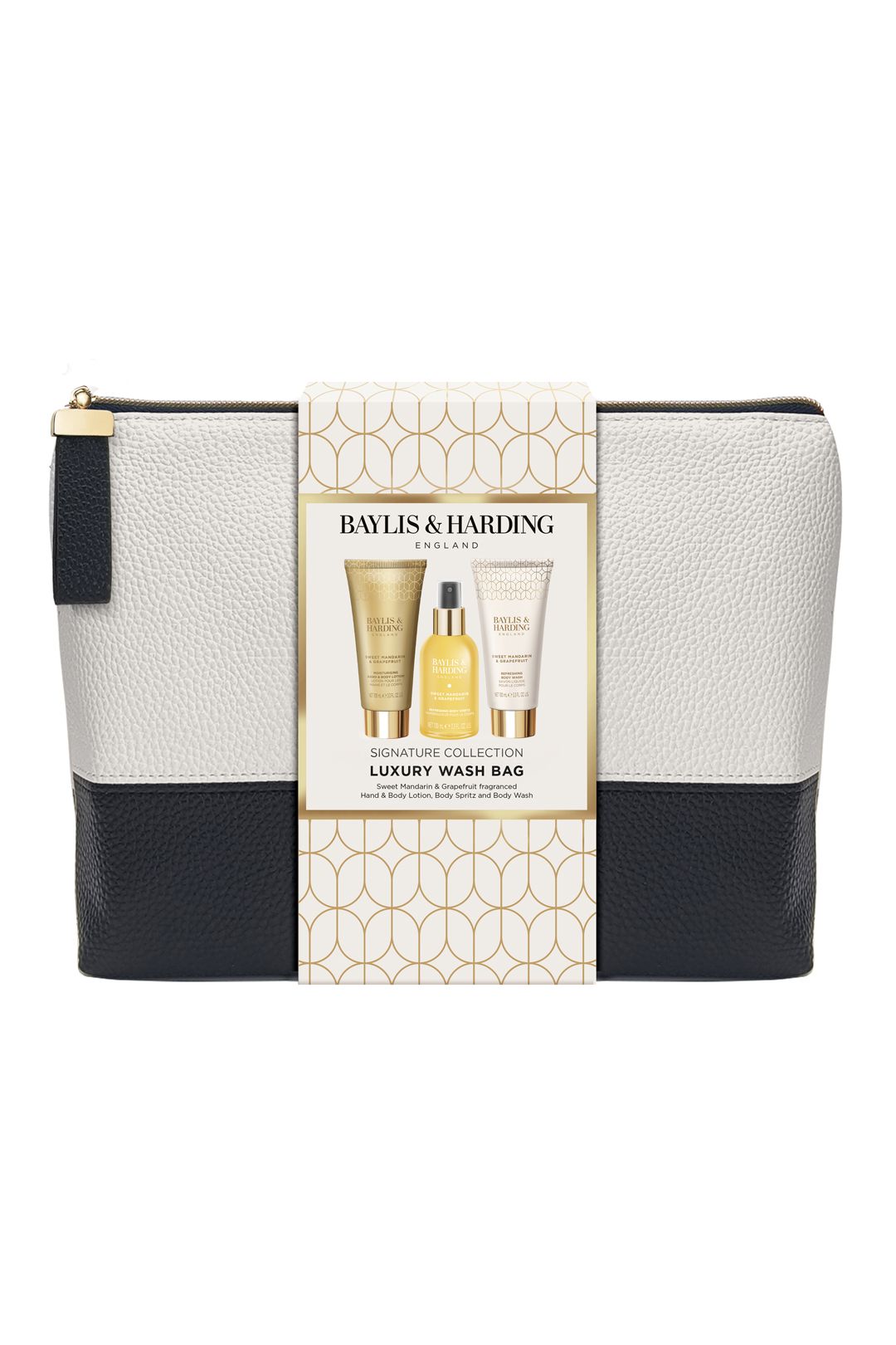 Baylis & Harding Sweet Mandarin & Grapefruit Luxury Wash Bag Gift Set Multi image 1