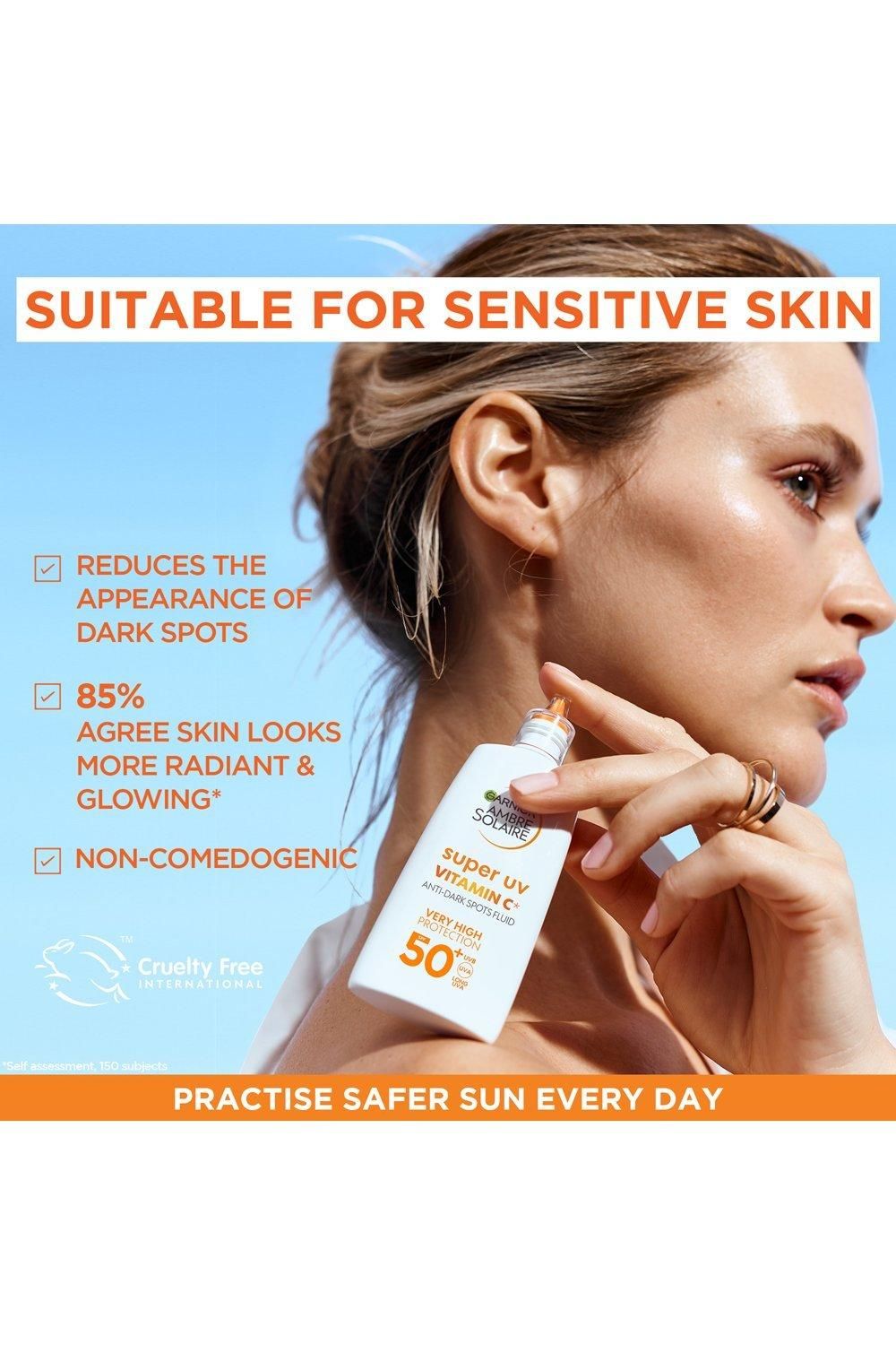 Garnier Ambre Solaire Super UV Vitamin C Facial SPF50 Fluid Multi image 4