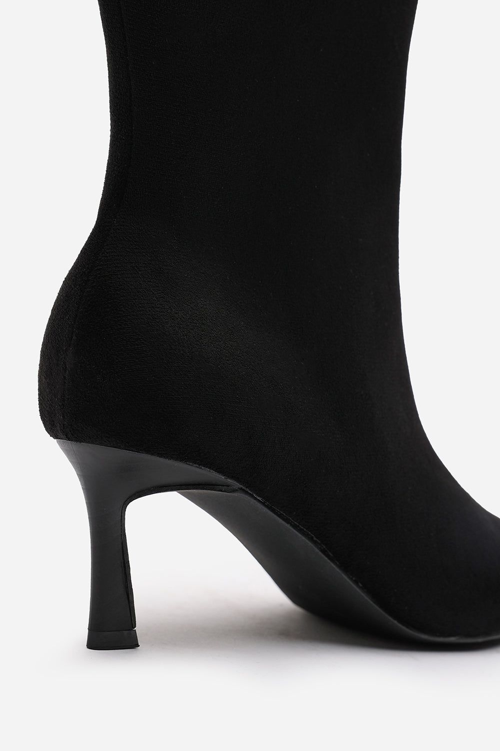 Where's That From 'Aubrey' Suede Pointed Toe Ankle Low Heel Boot image 6