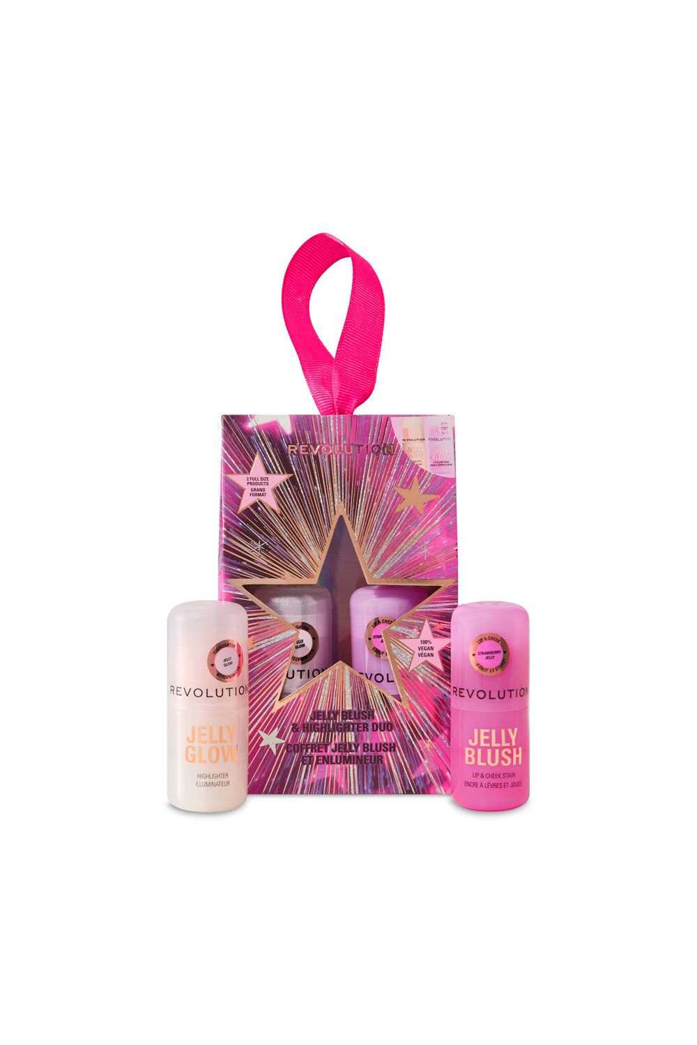 Revolution Jelly Blush & Highlighter Gift Set Multi image 2