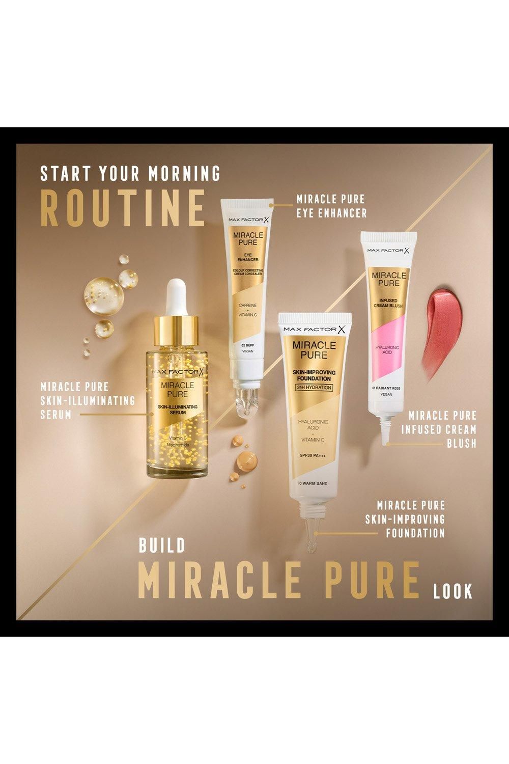 Max Factor Miracle Pure Colour Correcting & Anti-Fatigue Eye Enhancer Cream Concealer Buff image 8