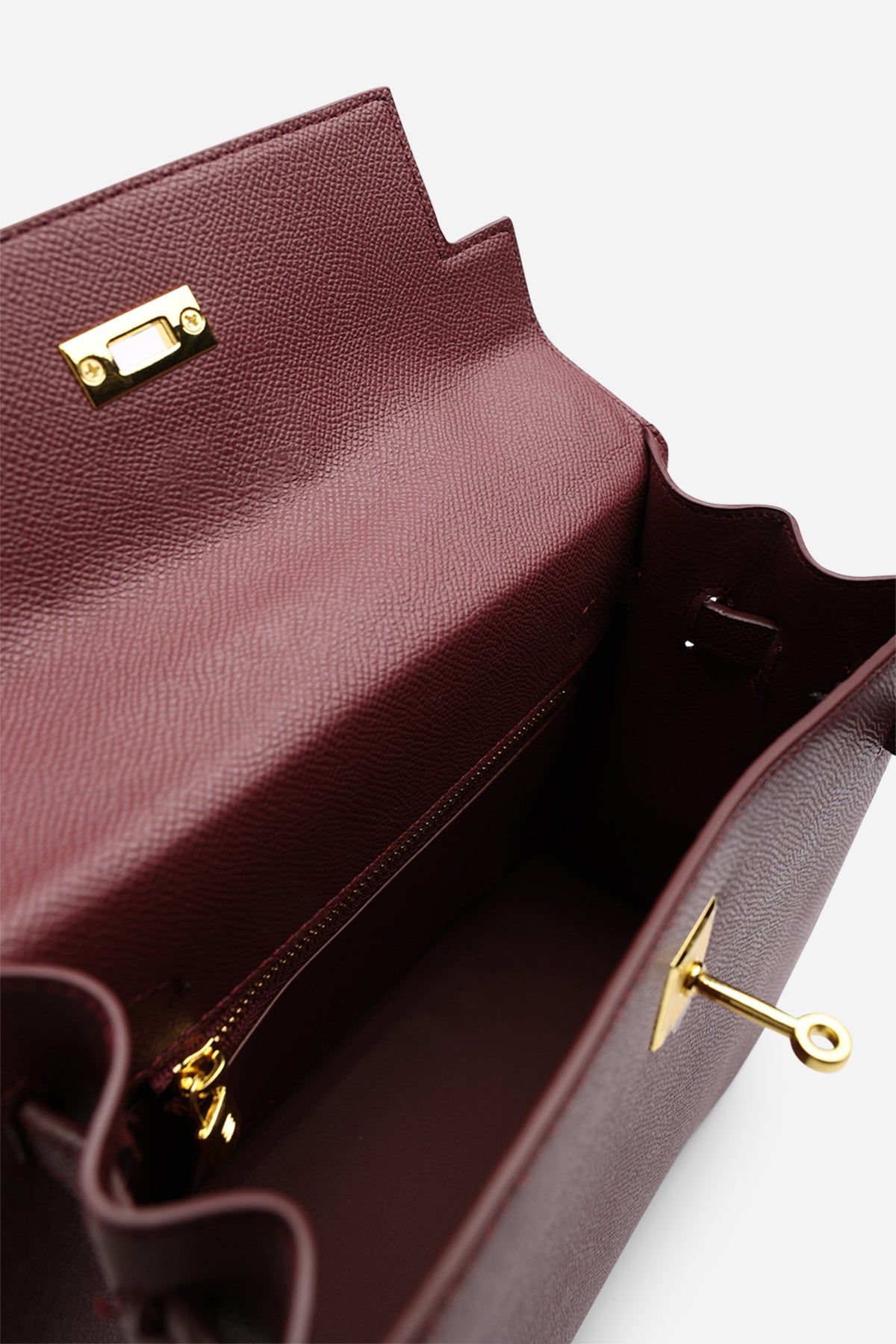 Where's That From 'Lluvia' Top Handle Satchel Mini Tote Bag with Turn-Lock Closure image 6