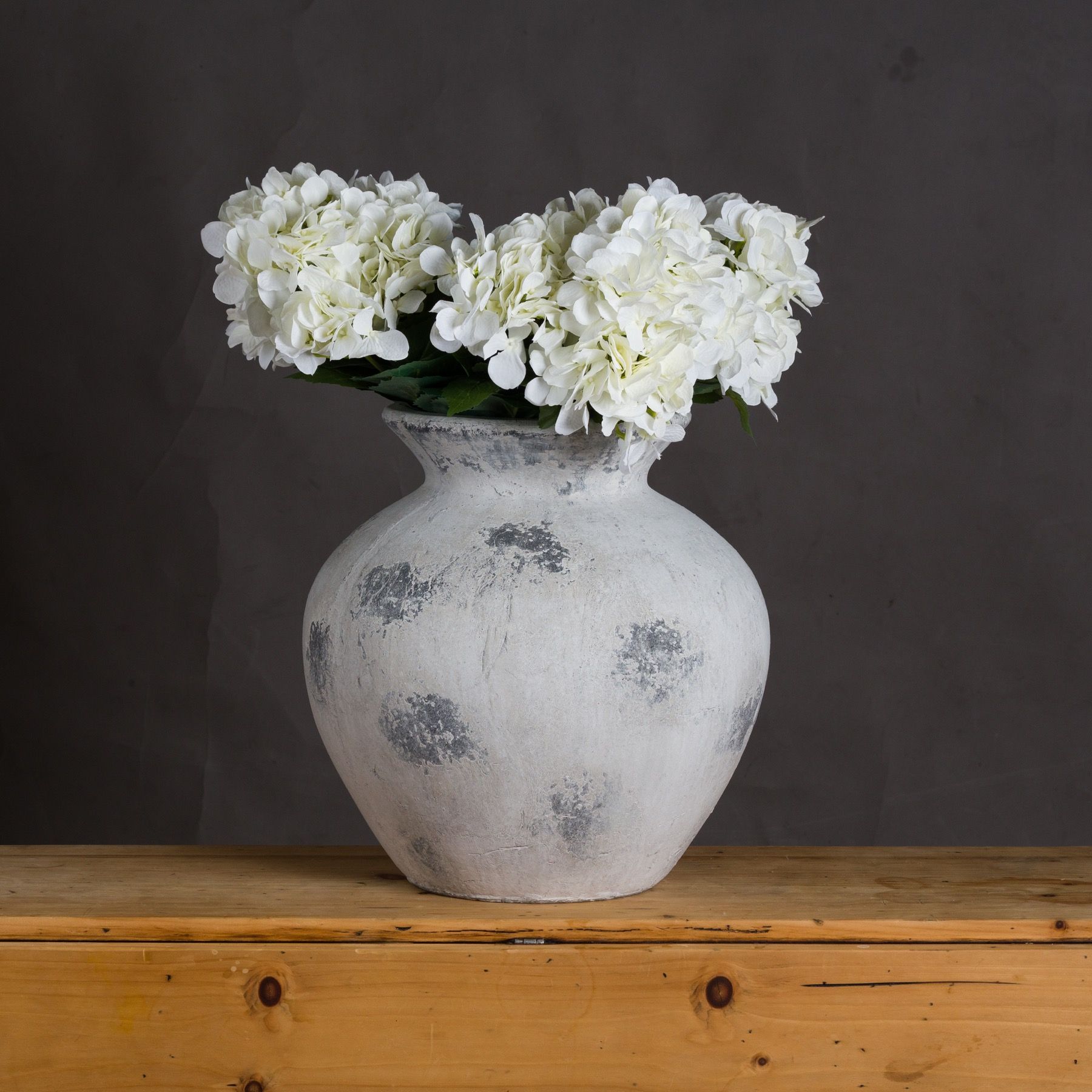 Love Lace Downton Large Antique White Vase image 3