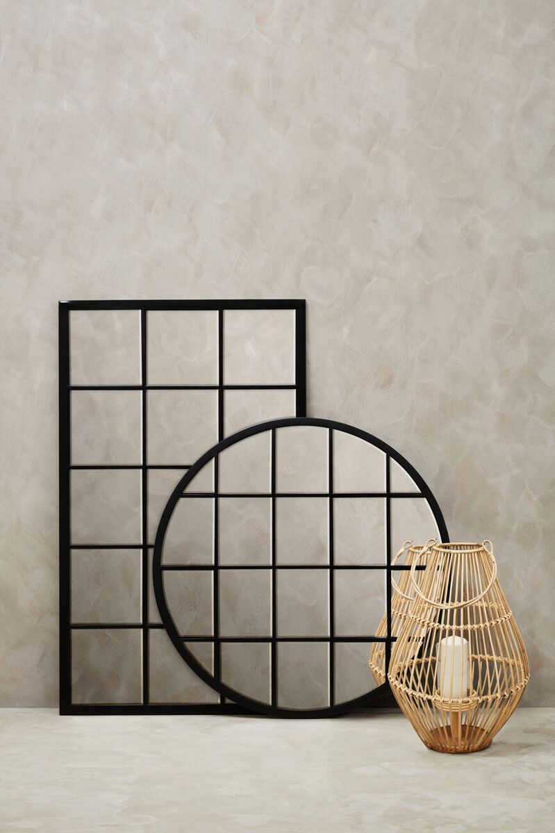 Orsina Large Silver Frame Wall Mirror, Reflective Wall Mirror For Modern Interiors, Mirror With Metal Frame image 4