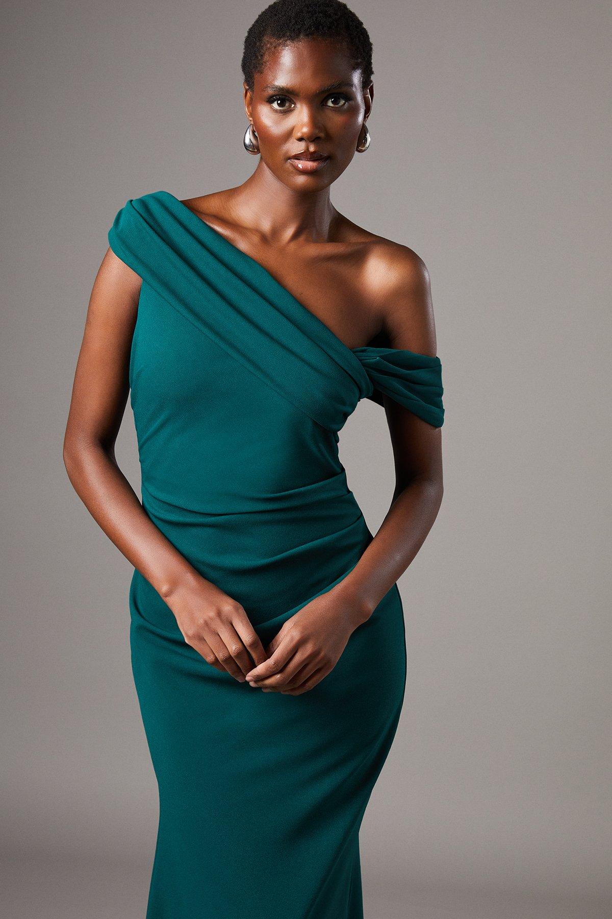 Coast Scuba Maxi Dress Emerald