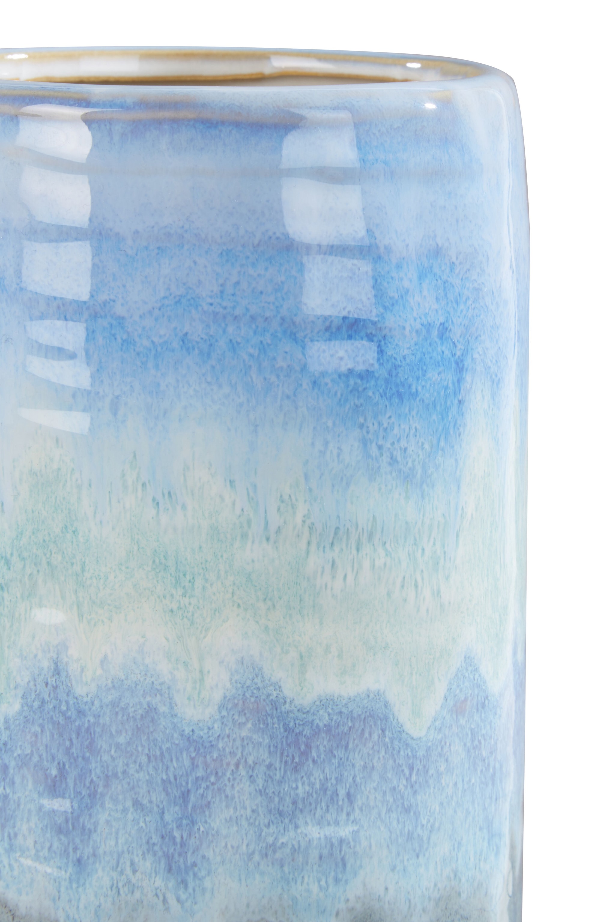 Orsina Portable Small Grey Vase, Versatile Flower Vase, Glazed Finish Stoneware, Ceramic Pottery Vase image 4