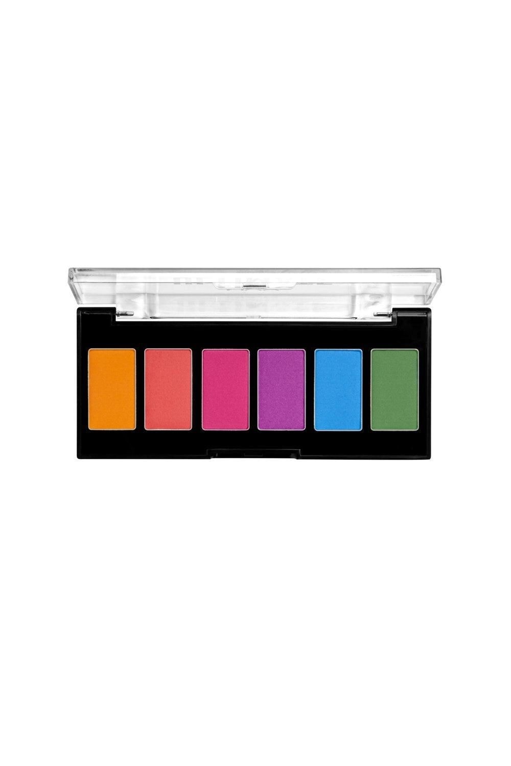 NYX Professional Makeup Ultimate Edit Petite Shadow Palette - 6 Shades Brights image 2