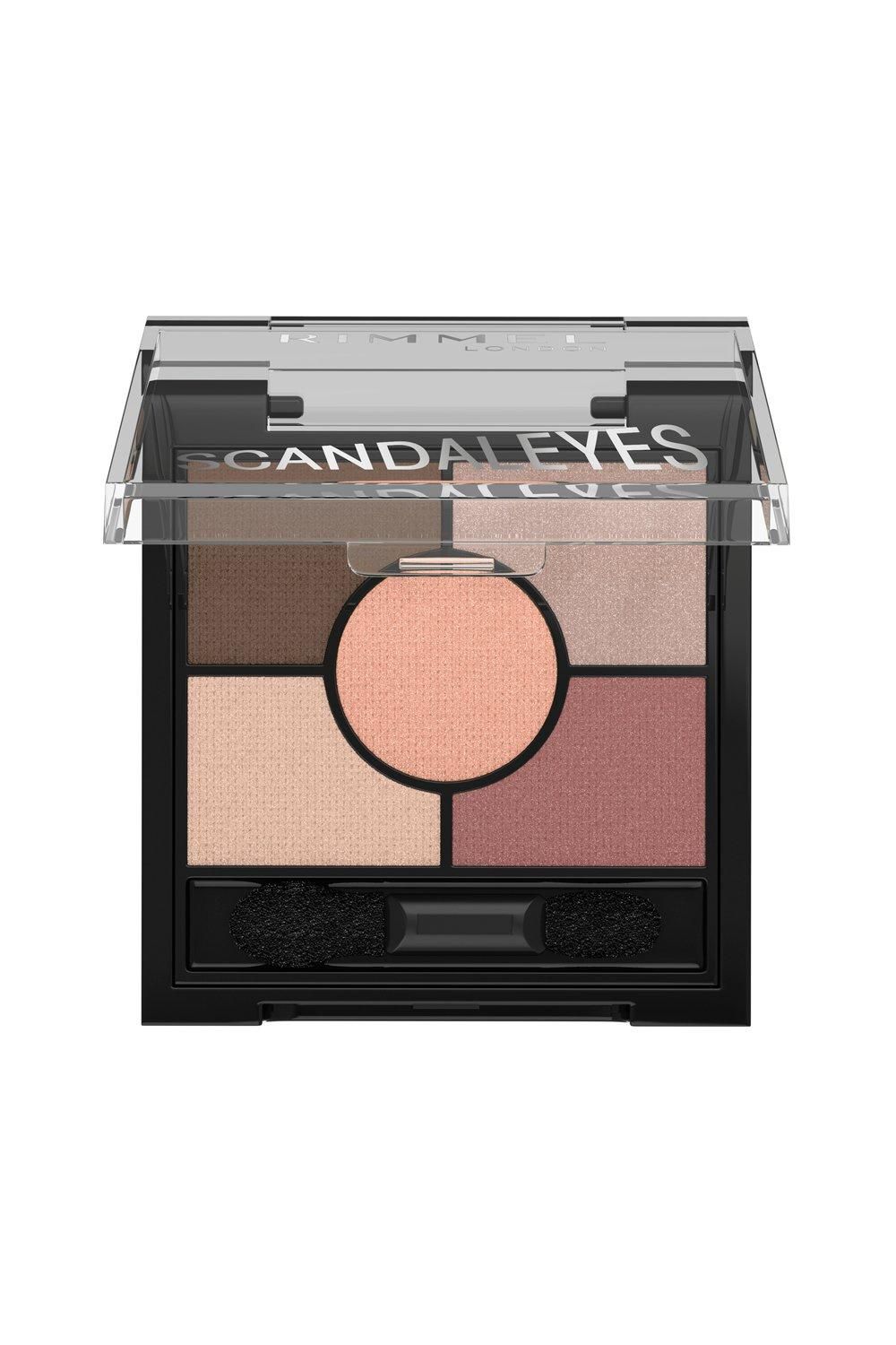Rimmel London Scandaleyes 5 Pan Palette Eyeshadow - Rose Quartz Multi image 2