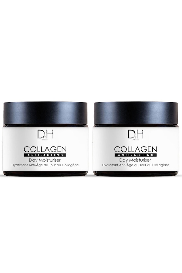 Dr H Collagen Anti-Ageing Day Moisturiser 60ml x 2 Duo Set