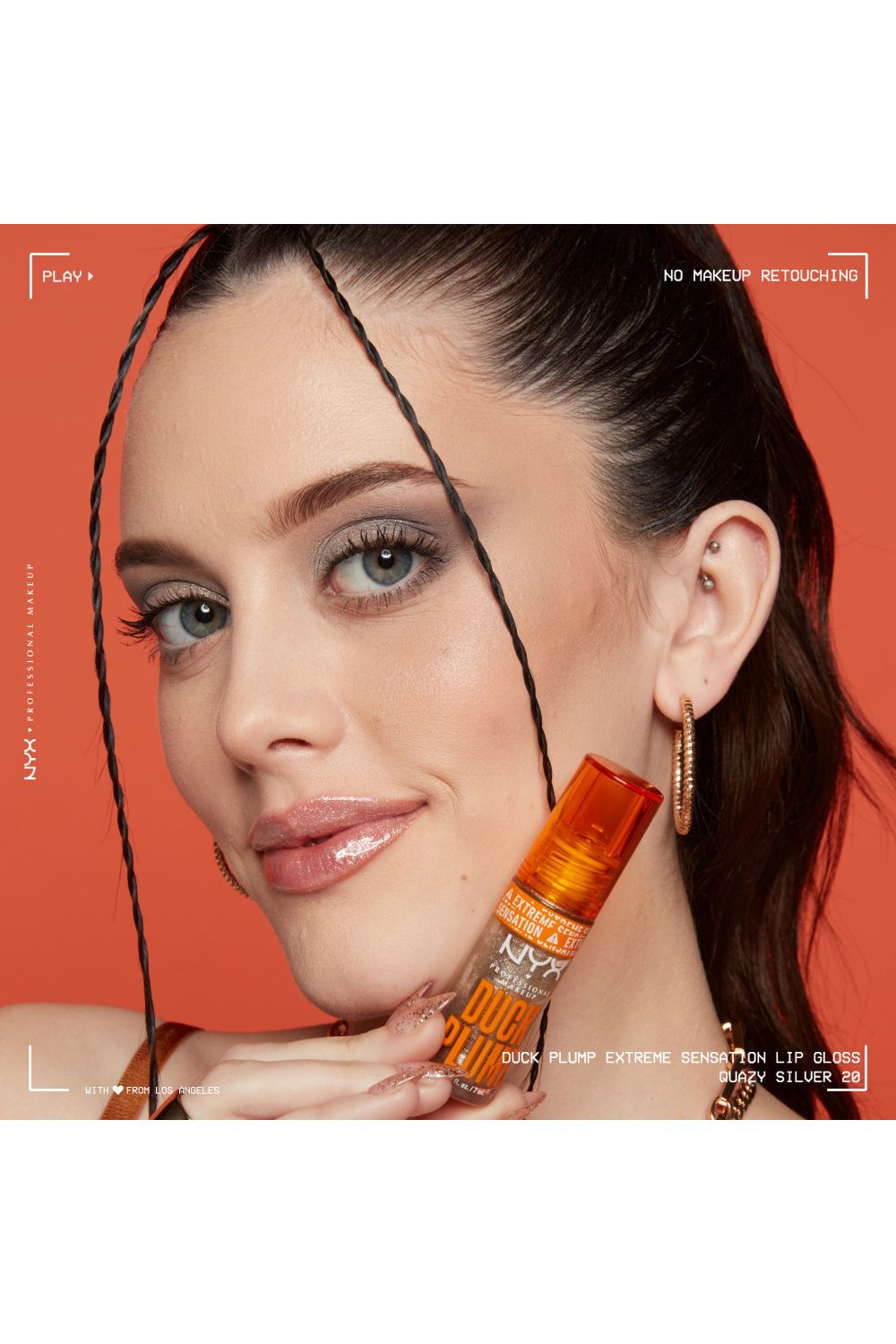 NYX Professional Makeup Duck Plump Extreme Sensation Plumping Lip Gloss 7ml Onyx Pected image 7