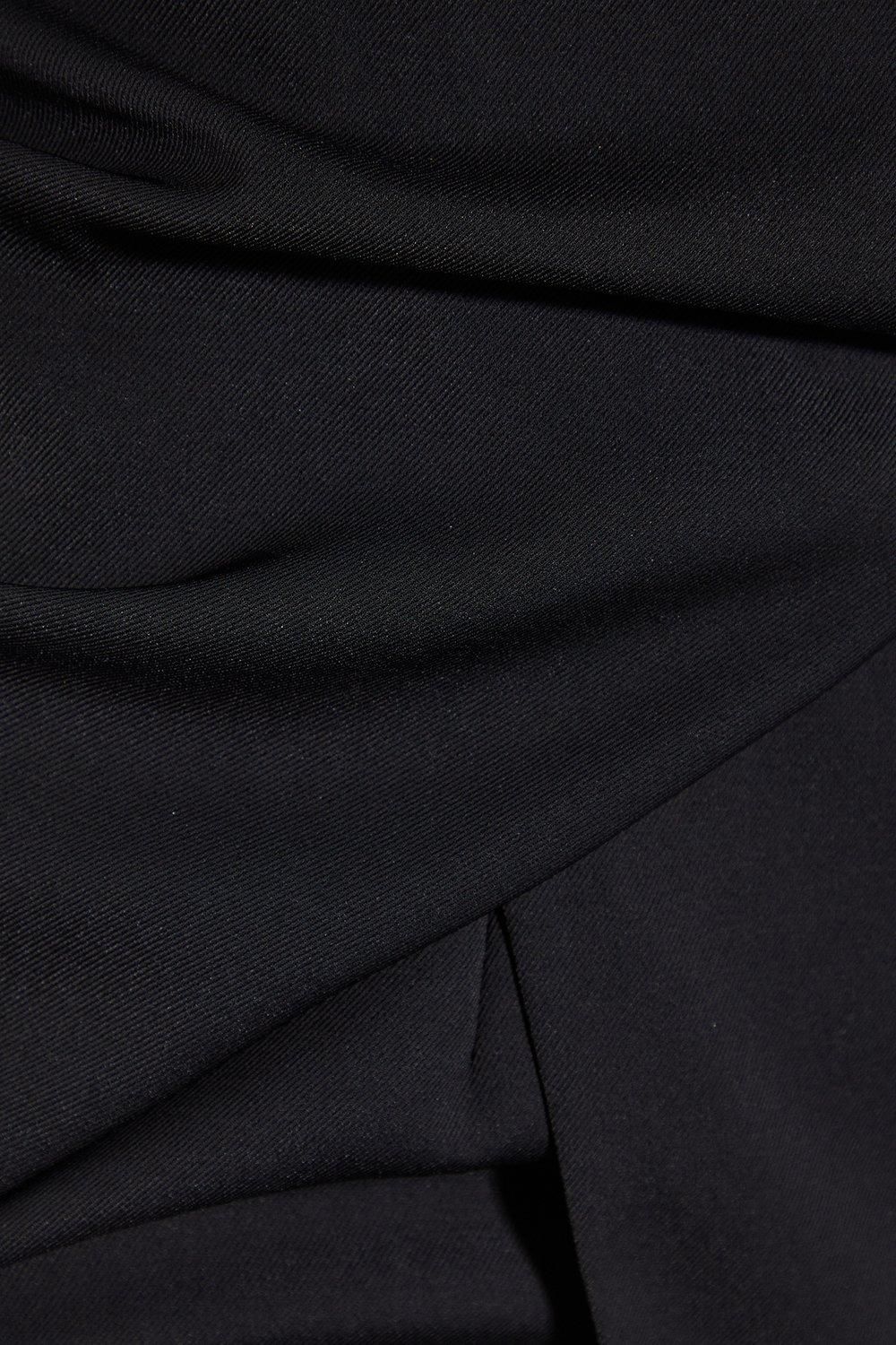 MissPap Tailored Twist Skort Playsuit Black image 5