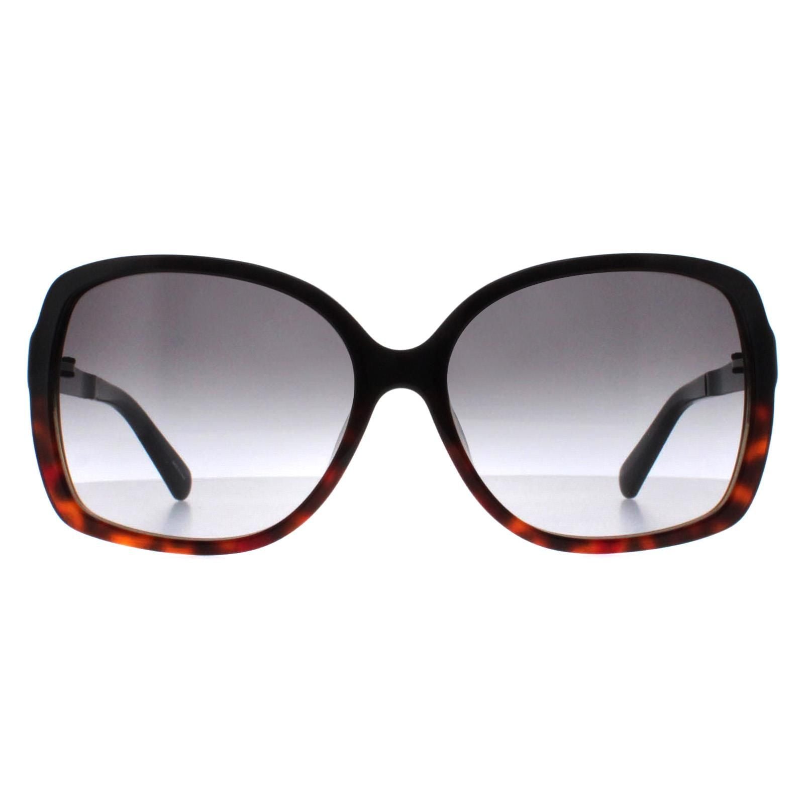 Kate Spade Buttefly Black Tortoise Fade Grey Gradient Darilynn/S image 1