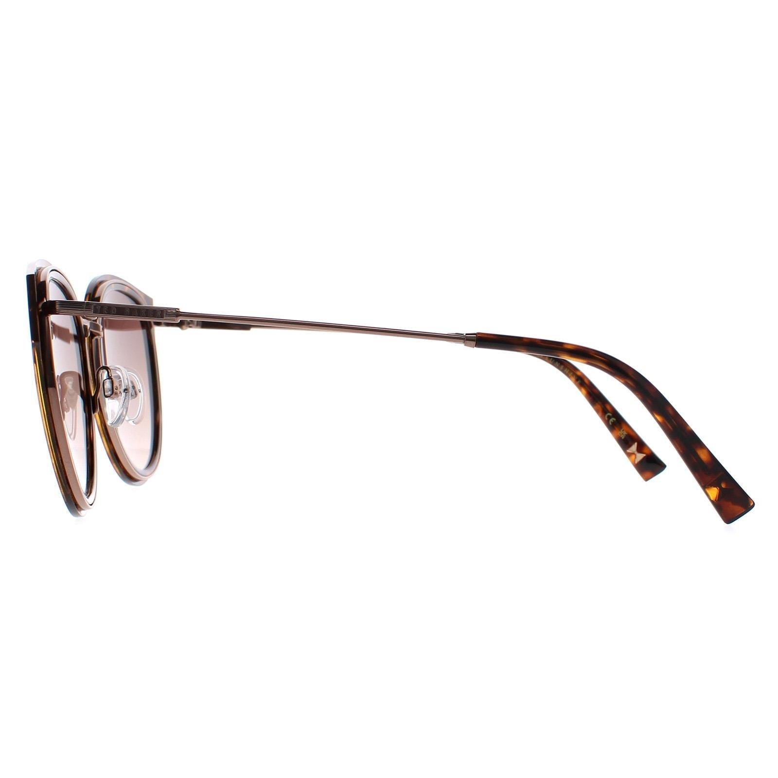 Ted Baker Cat Eye Havana Brown Gradient TB1659 Ayala Sunglasses image 3