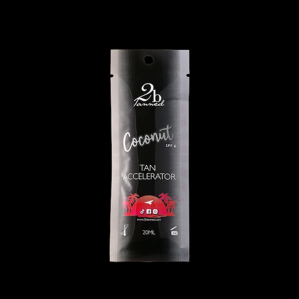 2bTanned SPF 6 Coconut Sachet 20ml