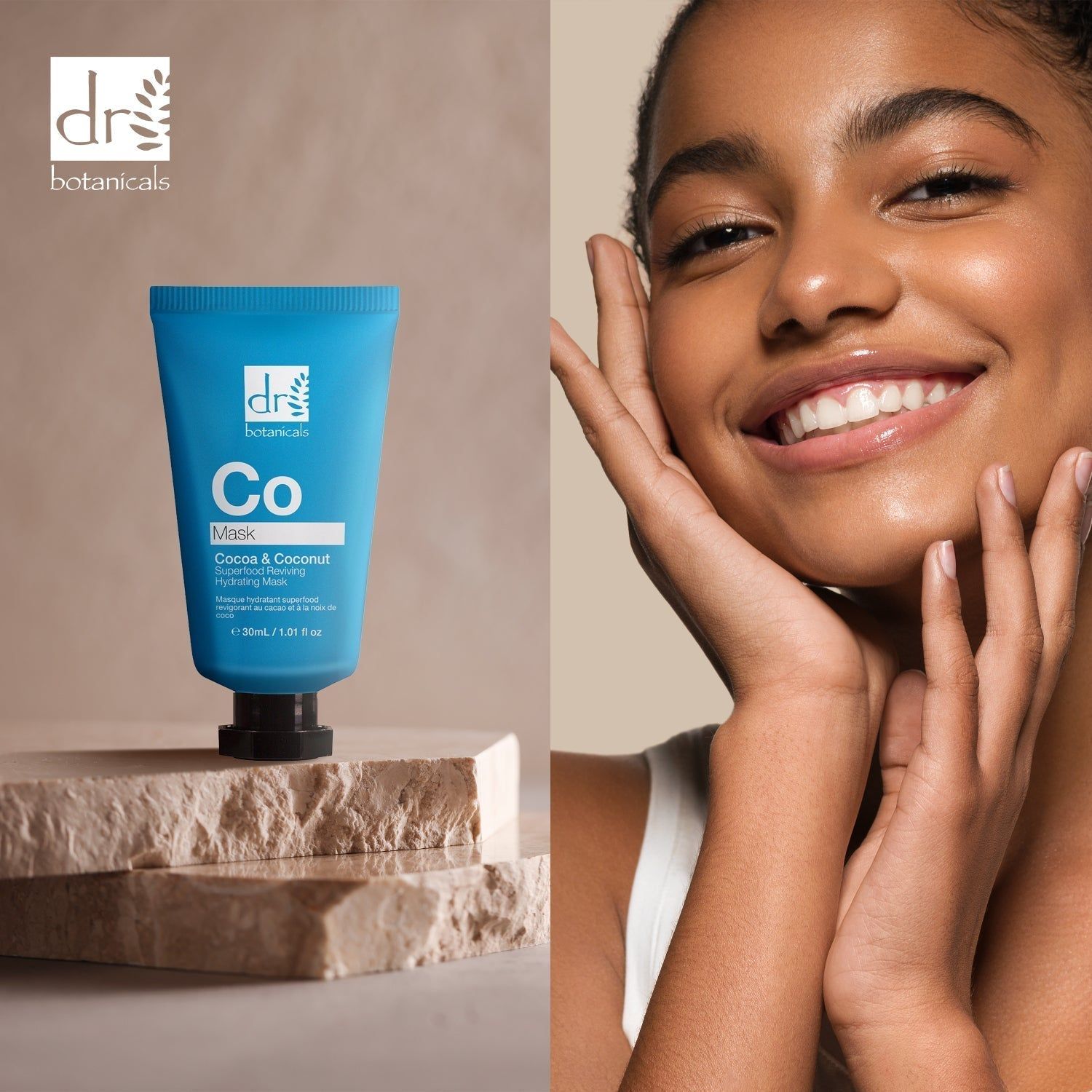 Dr. Botanicals Cocoa & Coconut Superfood Reviving Hydrating Mask 30ml image 5