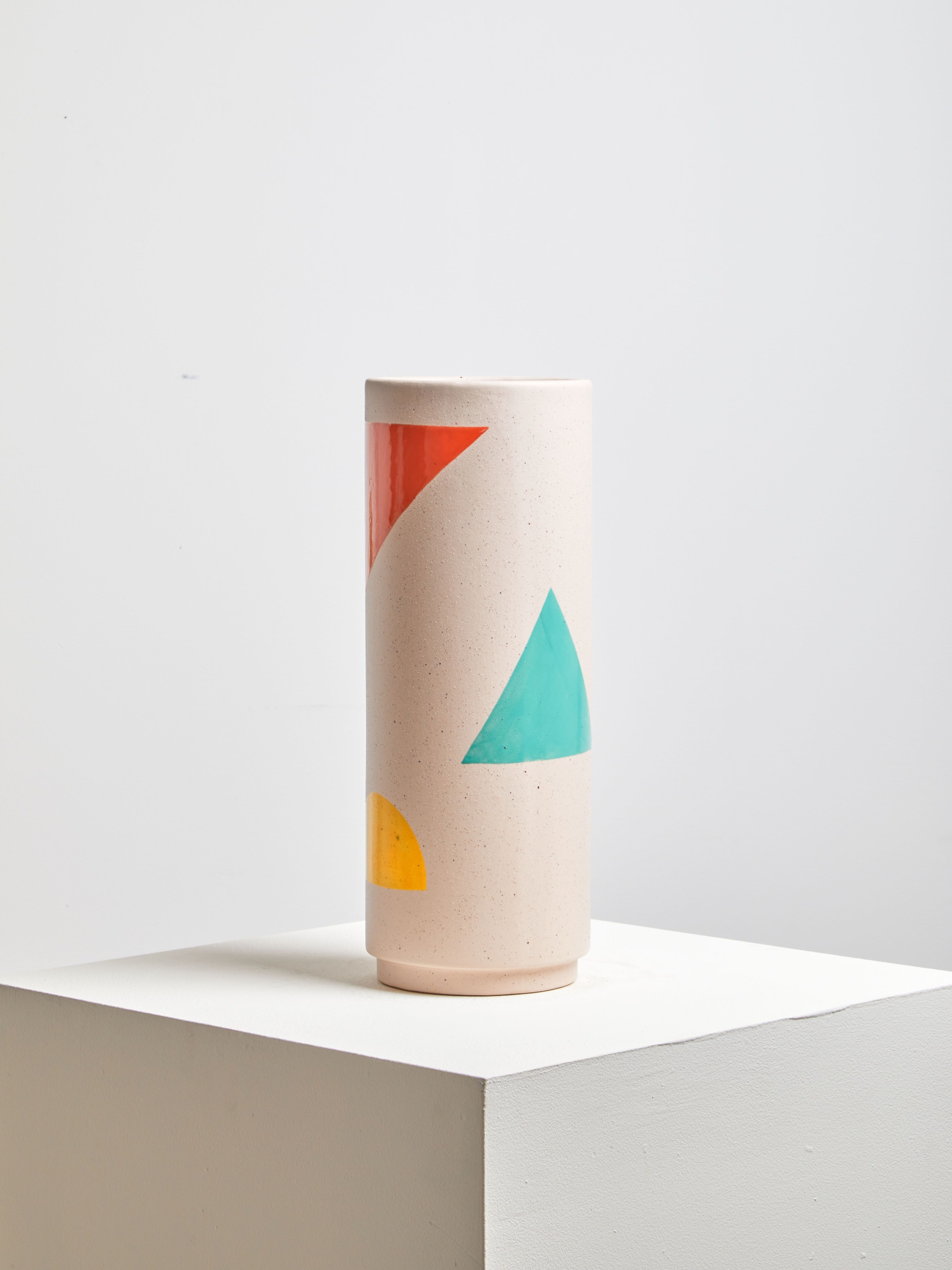 Orsina Large Abstract Vase, Handcrafted Ceramic Vase for Modern Home, Stylish Stoneware Vase for Living Room image 4