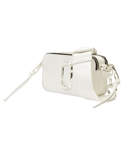 Marc Jacobs Snapshot Camera Bag Wo - White | White Crossbody Bags