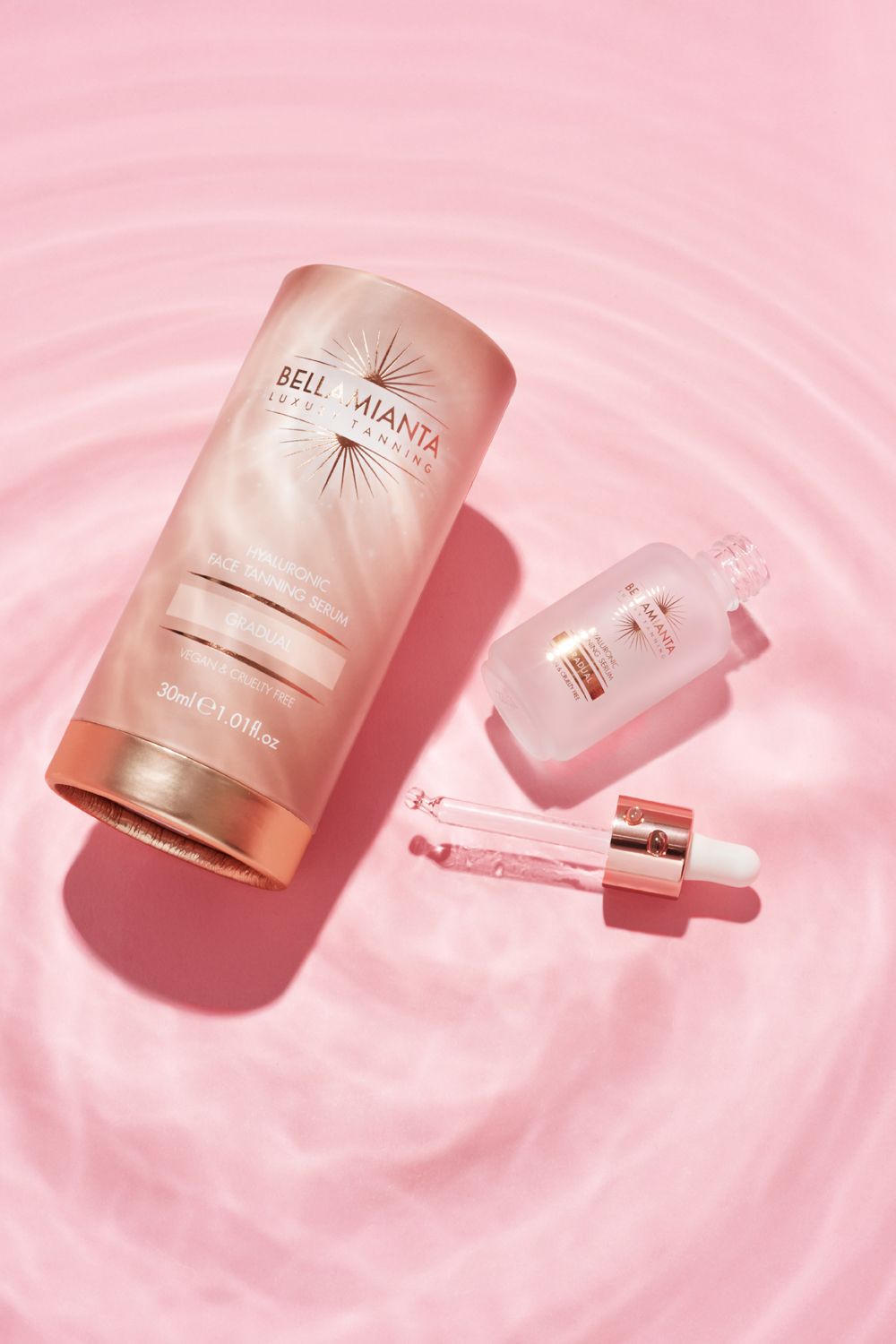 Bellamianta Gradual Tan Face Serum 30ml Multi image 4