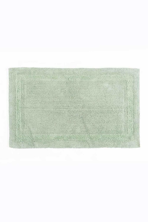 Homescapes Luxury Bath Mat Reversible 100% Cotton 1600GSM, 50 x 80cm, Extra Soft