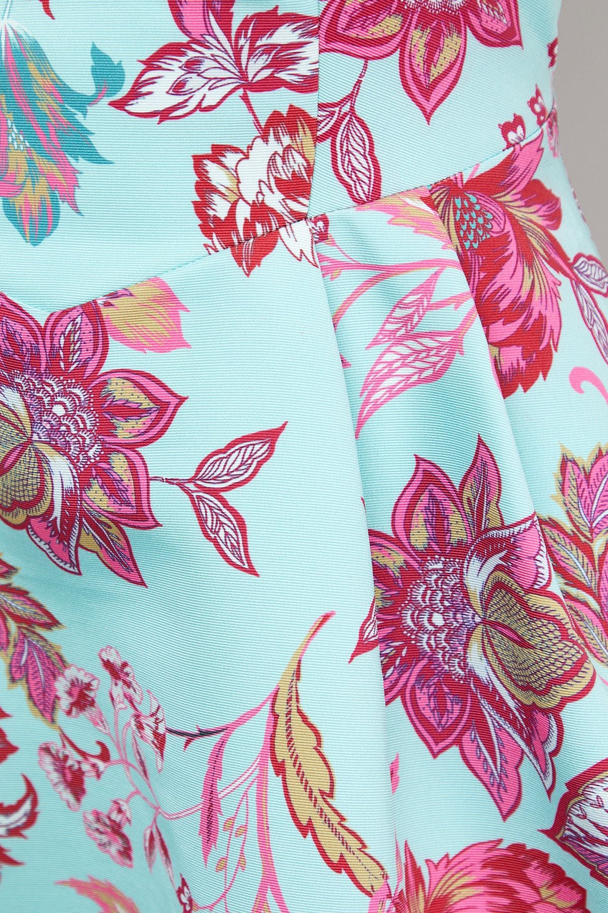 Oasis Strappy Midi Prom Dress Floral image 5