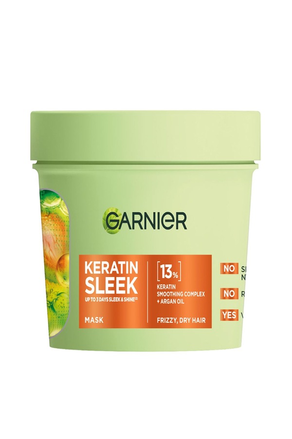 Garnier Keratin Sleek Mask 370ml Multi