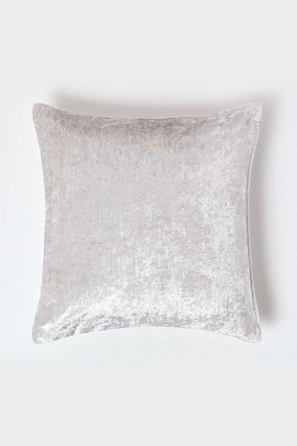 Homescapes Luxury Crushed Velvet Cushion Cover