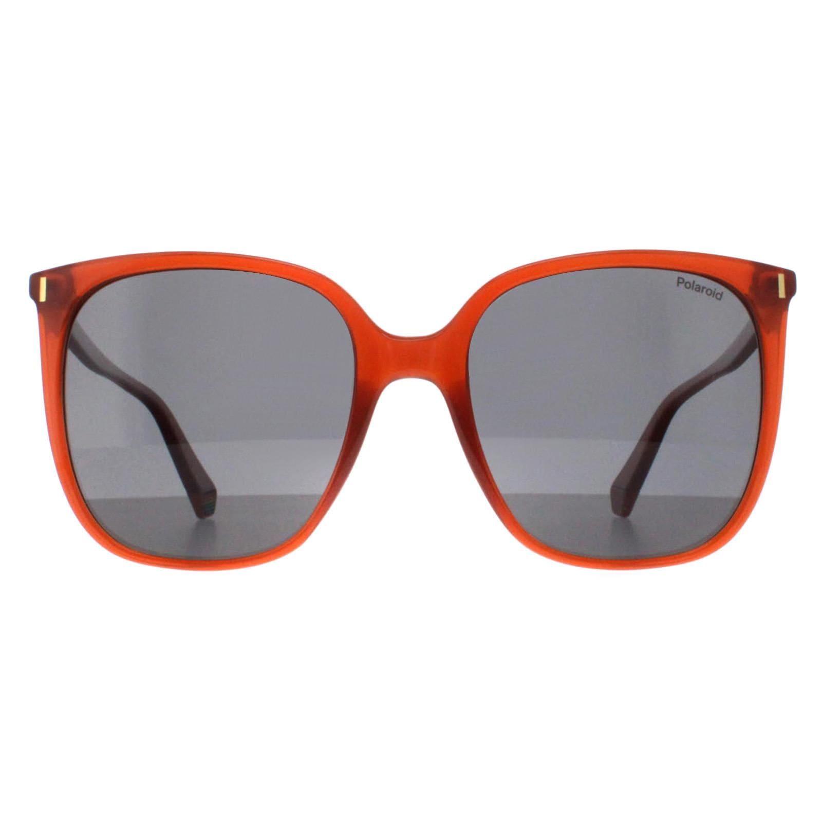 Polaroid Square Orange Grey Polarized PLD 6218/S image 1