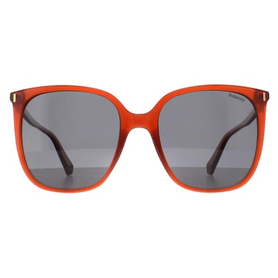 Polaroid Square Orange Grey Polarized PLD 6218/S