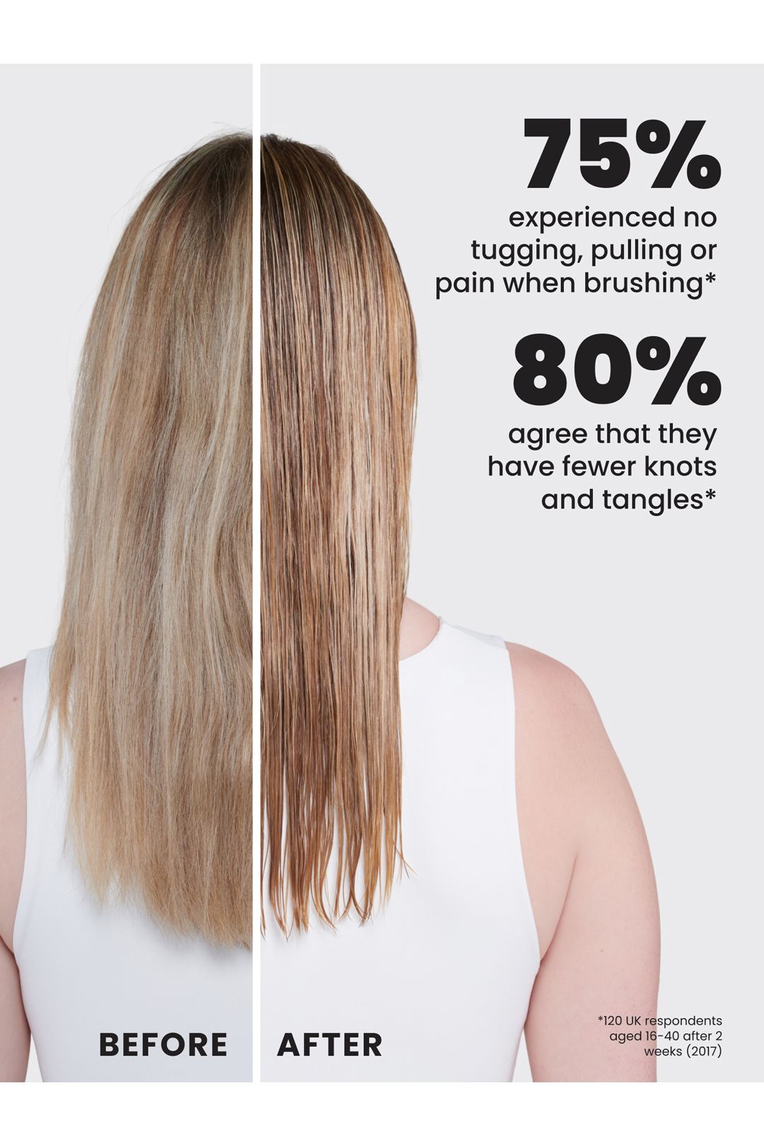 Tangle Teezer The Wet Detangler Hairbrush - Liquorice Black Black image 7