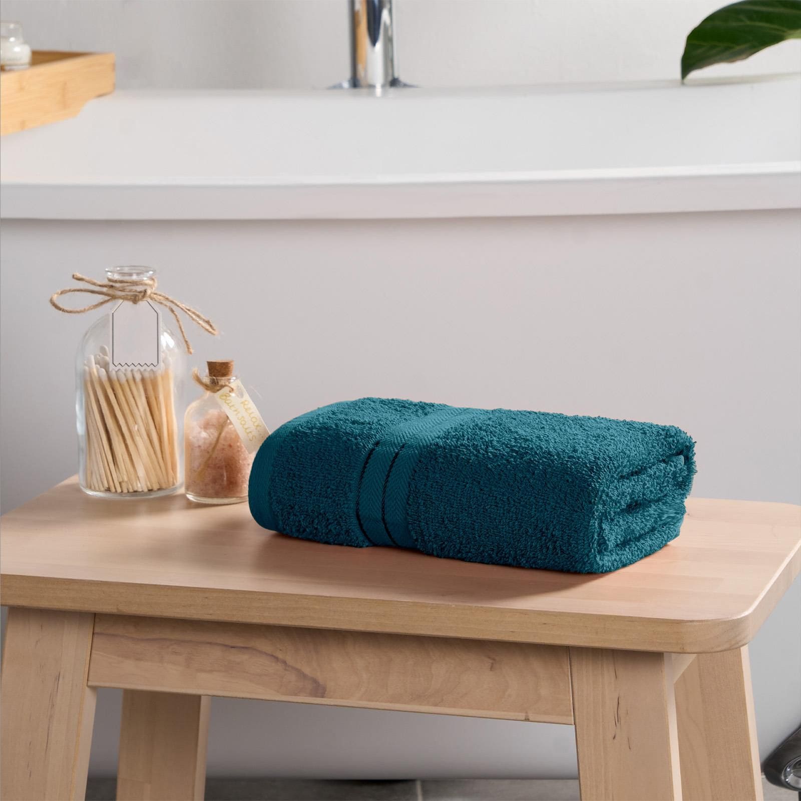 OHS Luxury Hand Towel 100% Cotton Bathroom image 3