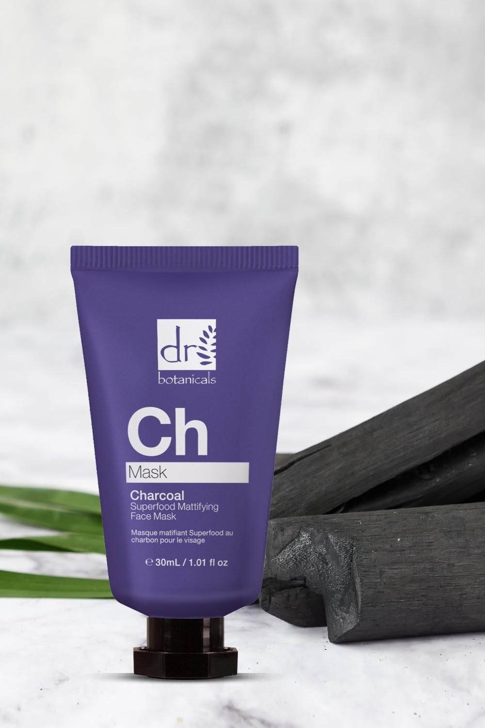 Dr. Botanicals Charcoal Superfood Mattifying Face Mask 30ml image 5