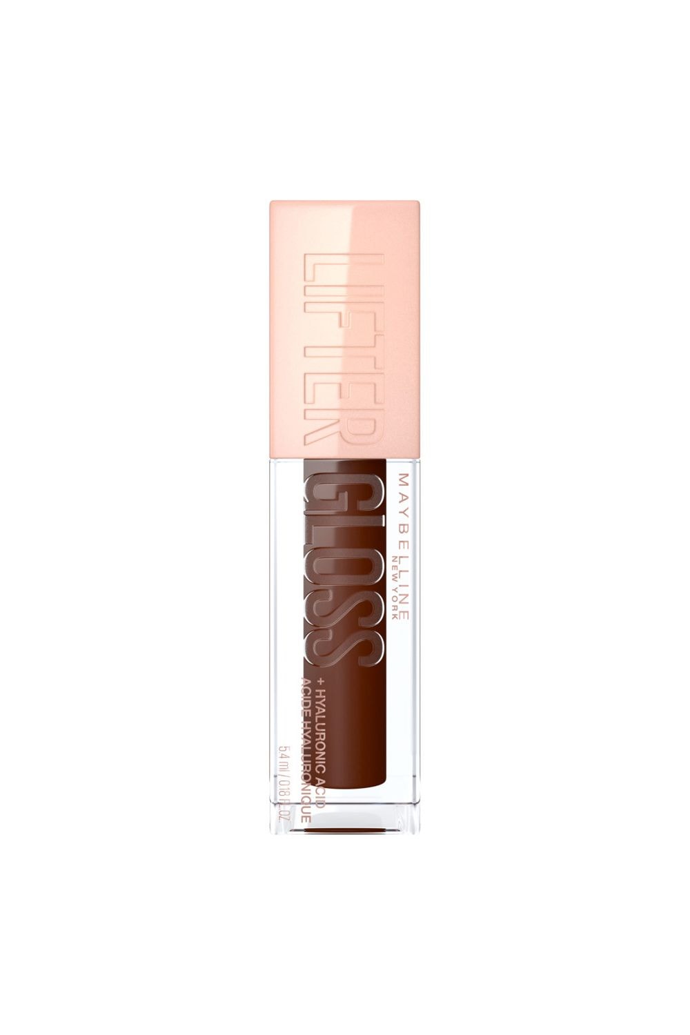 Maybelline Lifter Gloss Plumping Hydrating Lip Gloss With Hyaluronic Acid 5.4ml Toast image 1