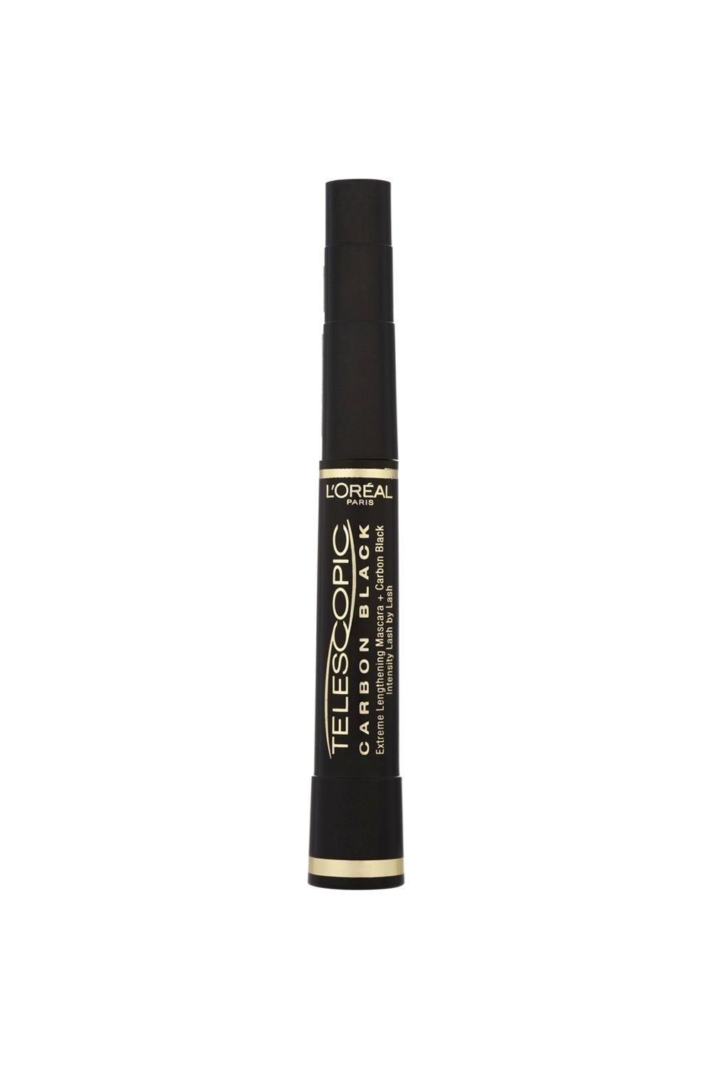 L'Oréal Paris Telescopic Mascara Extra Black, precise application for up to 60% longer looking lashes Extra Black image 1