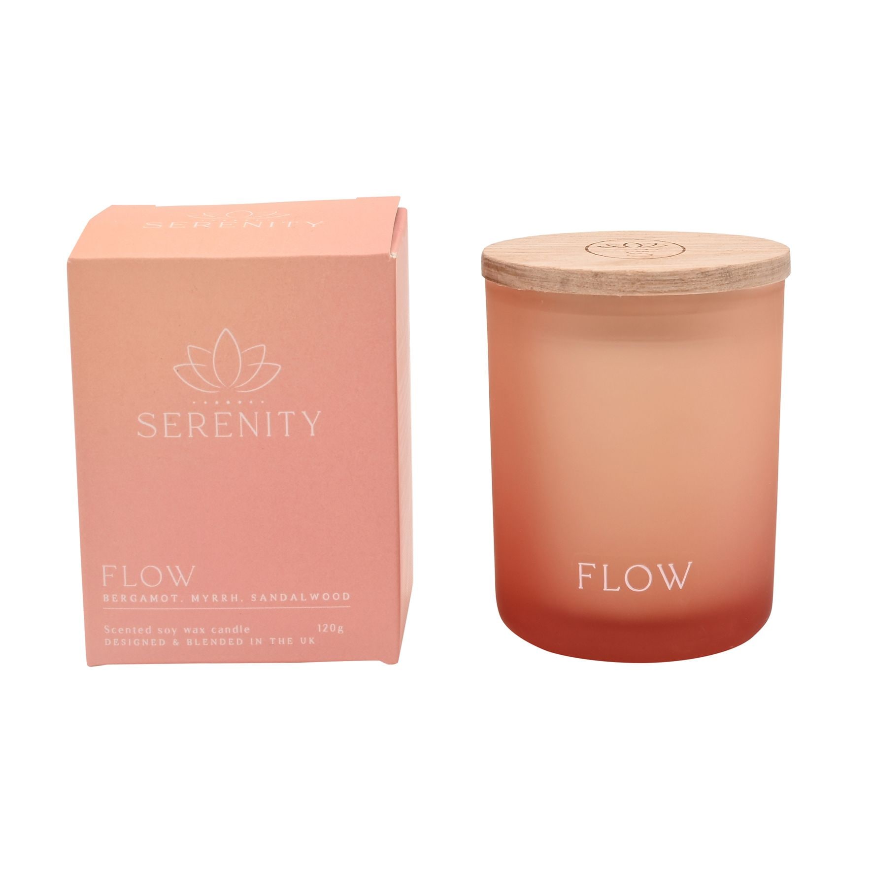 Serenity Flow Candle 120g Bergamot, Myrrh & Sandalwood image 2