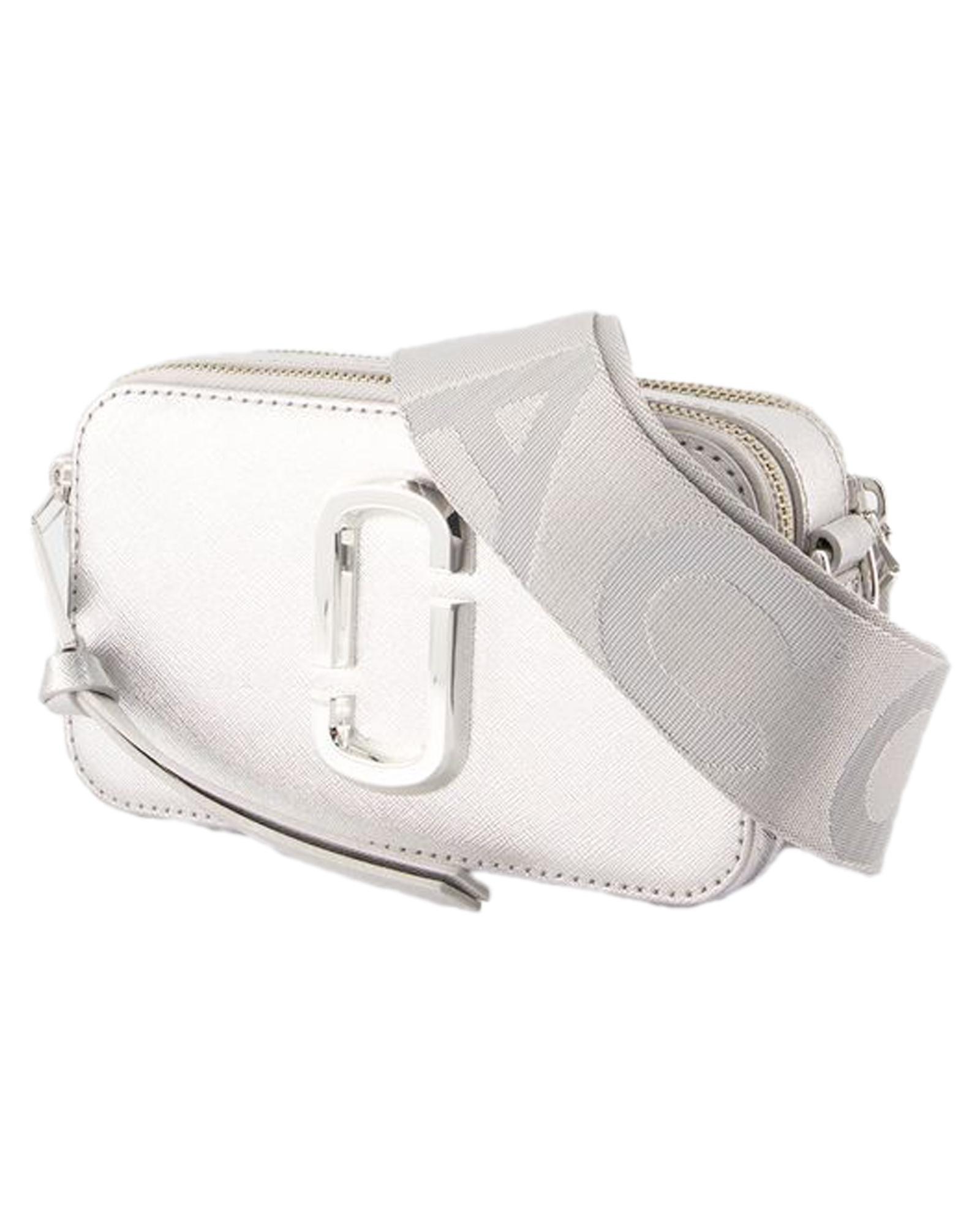 Marc Jacobs Snapshot Camera Bag Crossbody Wo - Metallic | Silver Crossbody Bags image 2