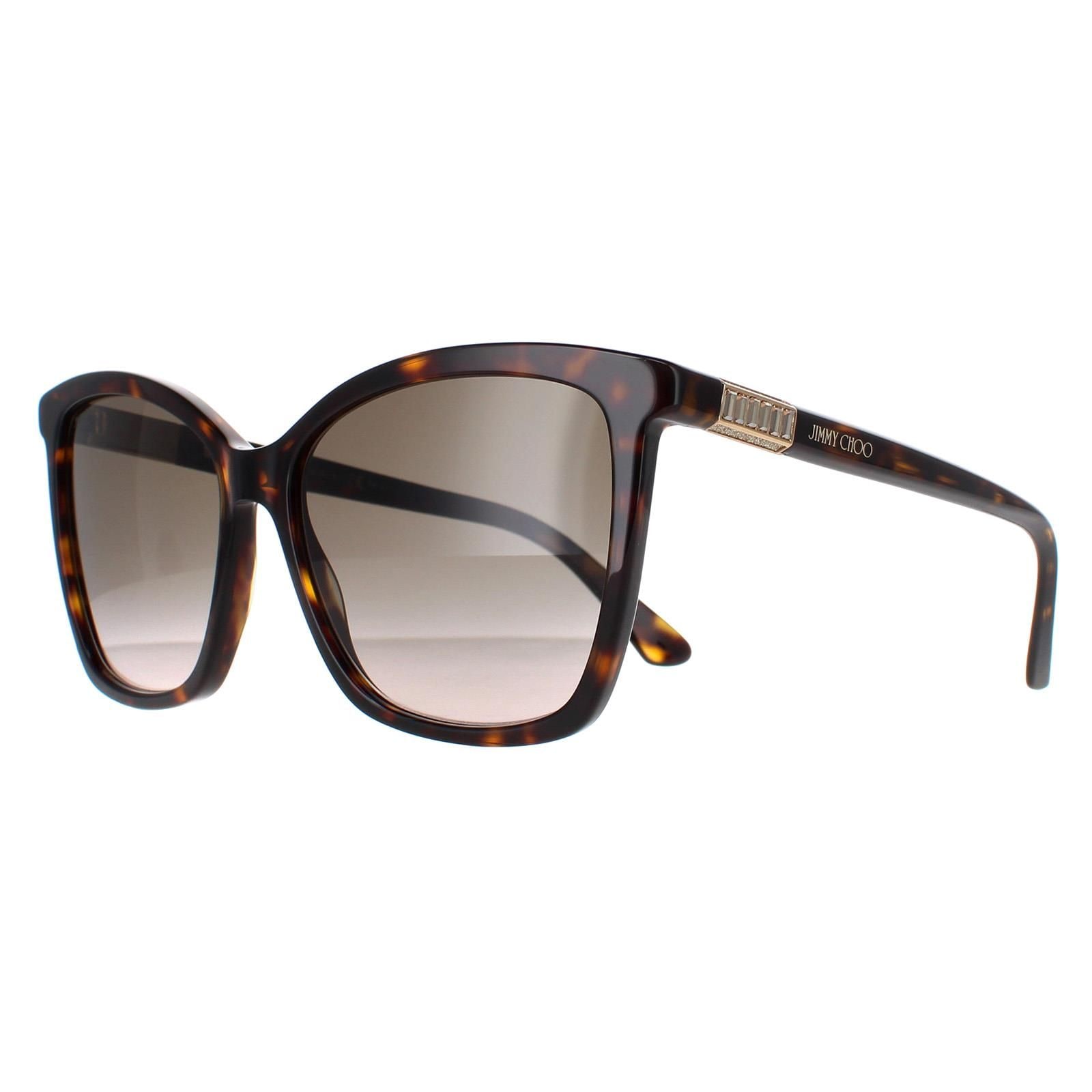 Jimmy Choo Square Havana Brown Gradient ALI/S image 2