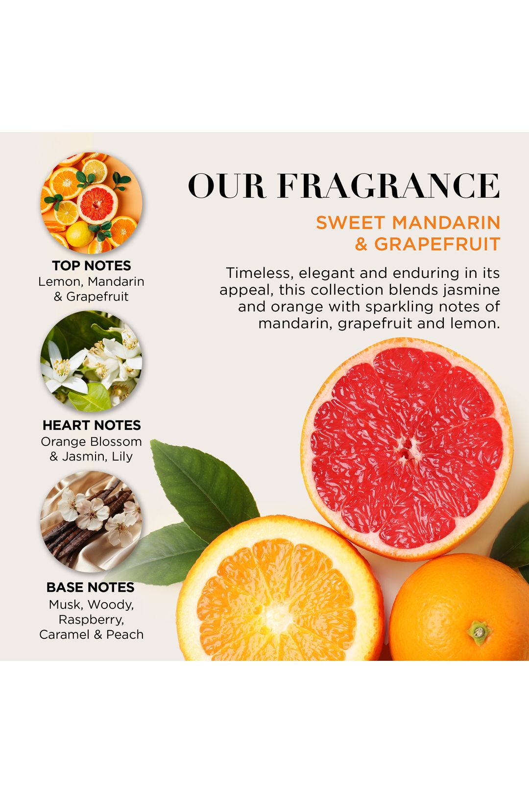 Baylis & Harding Sweet Mandarin & Grapefruit Luxury Pamper Tin Gift Set Multi image 6