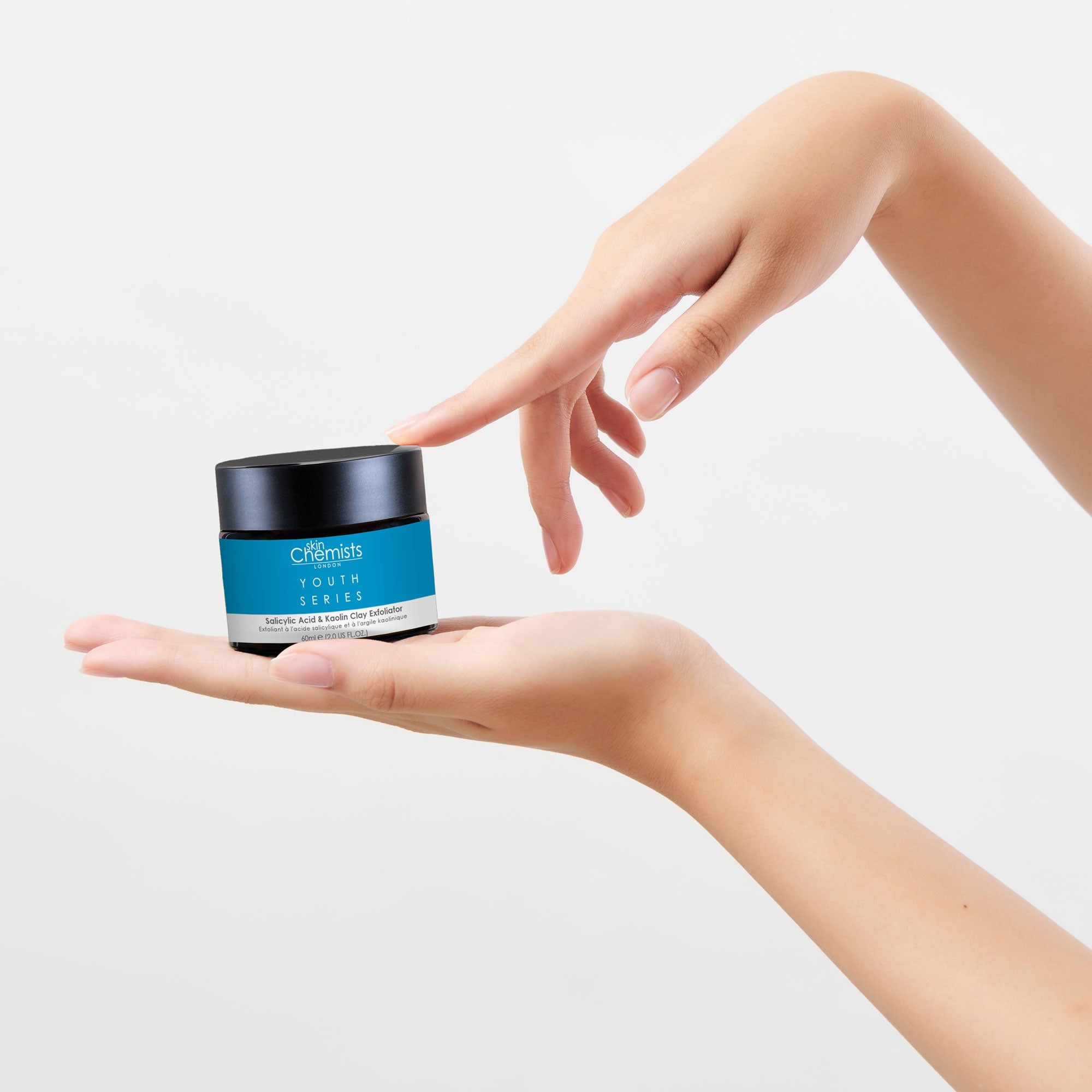 skinChemists Youth Series Salicylic Acid & Kaolin Clay Exfoliator 60ml image 3